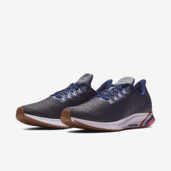 Nike Shoes Air Zoom Pegasus 35 Premium | Blue Void / Barely Grape / Deep Royal Blue