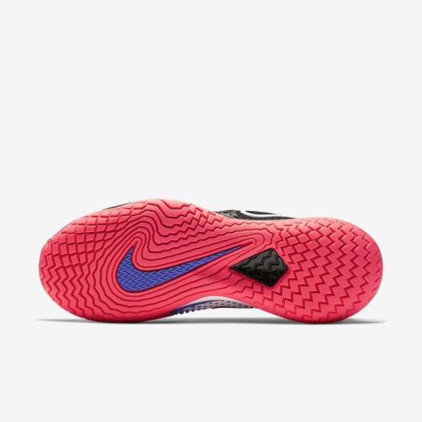 Nike Shoes Court Air Zoom Vapor Cage 4 | Black / Laser Crimson / Persian Violet / White